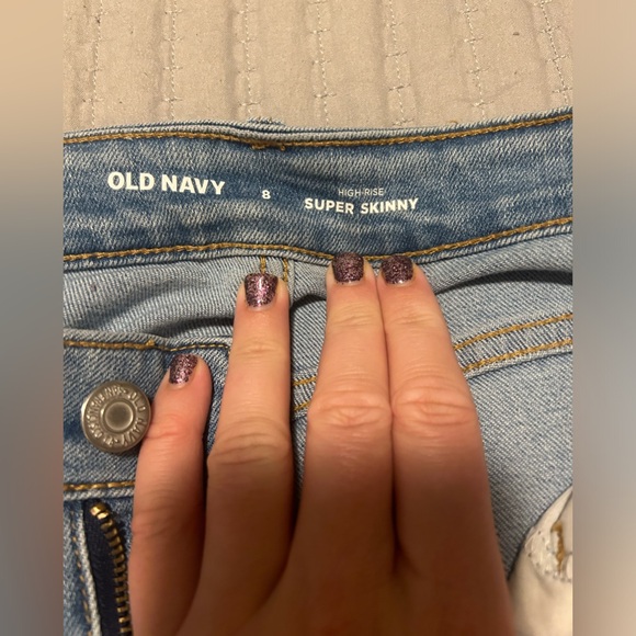 ❤️Old Navy High Rise Super Skinny Jeans - Picture 3 of 6